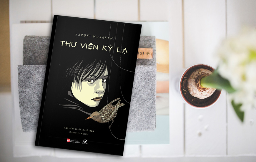 Sách "Thư Viện Kỳ Lạ" của tác giả Haruki Murakami