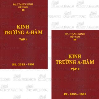 Đại Tạng Kinh: A-hàm Hán Tạng (Trọn Bộ 13 Cuốn - Bản Màu Nâu)