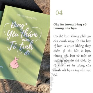 Đừng Yêu Thầm Nữa, Tỏ Tình Đi