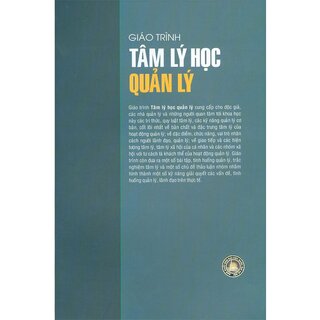 Giáo Trình Tâm Lý Học Quản Lý