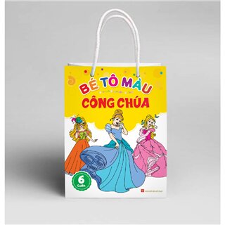 Bộ Túi Bé Tô Màu Công Chúa (Bộ 6 Cuốn)