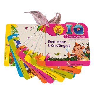 Combo Vừa Học Vừa Chơi 1-4 Tuổi : IQ - Học Ăn Học Nói (Trọn Bộ 10 Cuốn)