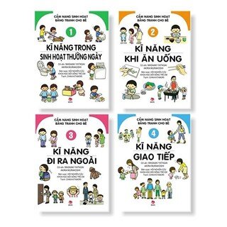 Cẩm nang sinh hoạt bằng tranh (Trọn bộ 4 cuốn)