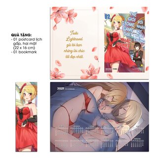 Thế Giới Otome Game Thật Khắc Nghiệt Với Nhân Vật Quần Chúng - Tập 2 - Tặng Kèm Bookmark + Postcard Lịch (22x16cm)