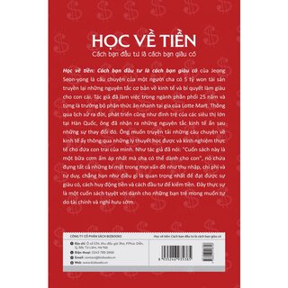 Học Về Tiền - Cách Bạn Đầu Tư Là Cách Bạn Giàu Có