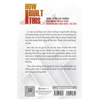 How I Built This - Hành Trình Can Trường Của Những Doanh Nhân Truyền Cảm Hứng Nhất Thế Giới