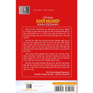 Cẩm Nang Khởi Nghiệp Kinh Doanh