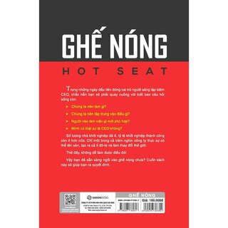 Ghế nóng - Cẩm Nang Toàn Diện Cho CEO Khởi Nghiệp