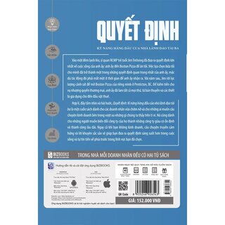 Quyết Định: Kỹ Năng Lãnh Đạo Hàng Đầu Của Nhà Lãnh Đạo Tài Ba