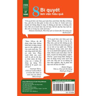 8 bí quyết làm việc hiệu quả