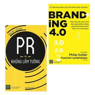 Combo Marketing 4.0: Branding 4.0 + PR Và Những Lầm Tưởng (Tặng Kèm 1 Cuốn 24/8 - Để Dẫn Đầu Trong Mọi Cuộc Đua)