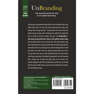 Unbranding - Xây Dựng Thương Hiệu Bền Vững Từ Trải Nghiệm Khách Hàng