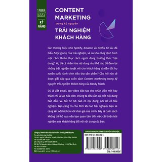 Content Marketing Trong Kỷ Nguyên Trải Nghiệm Khách Hàng