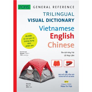 PONS GENERAL REFERENCE - TRILINGUAL VISUAL DICTIONARY Vietnamese - English - Chinese