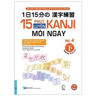 15 Phút Luyện Kanji Mỗi Ngày - Vol 4