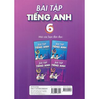 Bài Tập Tiếng Anh Lớp 6 - Tập 2 - Không Đáp Án