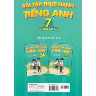 Bài Tập Thực Hành Tiếng Anh Lớp 7 - Không Đáp Án