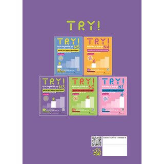 Try! Thi Năng Lực Nhật Ngữ N3 - Phát Triển Các Kỹ Năng Tiếng Nhật Từ Ngữ Pháp (Phiên Bản Tiếng Việt)