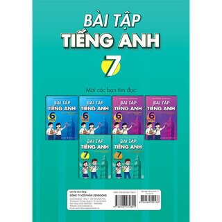 Bài Tập Tiếng Anh 7 - Có Đáp Án