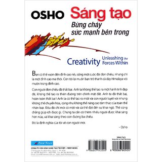 OSHO - Sáng Tạo Bừng Cháy Sức Mạnh Bên Trong